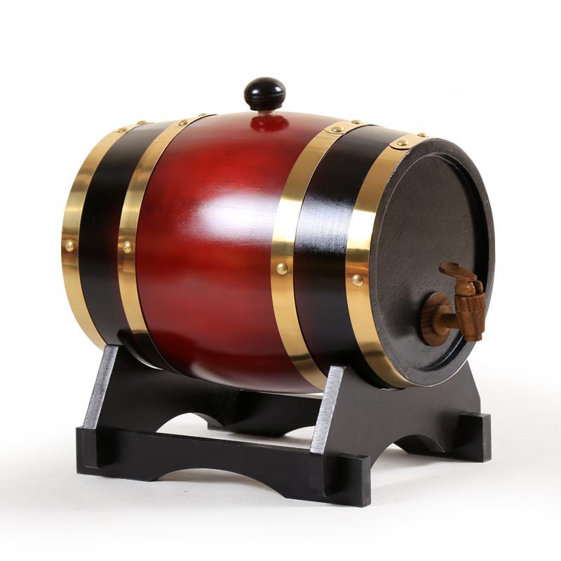 Wine Beer Rum - 5L Wood Wine Barrel Oak Beer