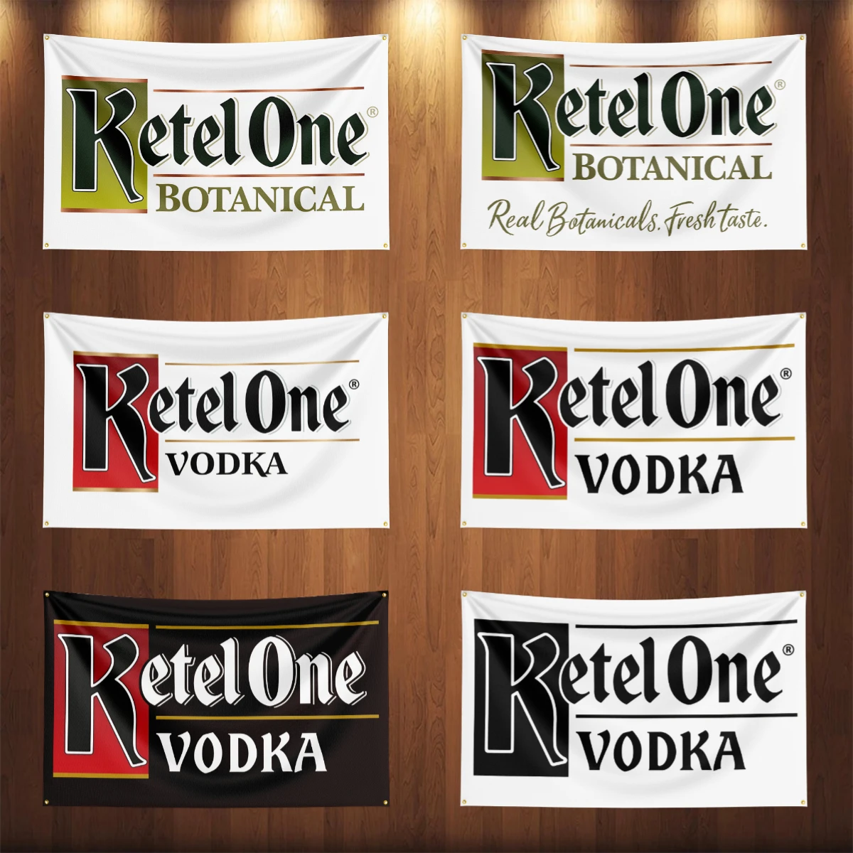 Wine Beer Rum - 3×5ft K-ketel one Vodkas Flag Polyester