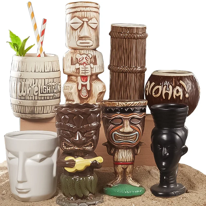 60 Type Hawaiian Tiki Mug Cera – обзор и цена Wine Beer Type