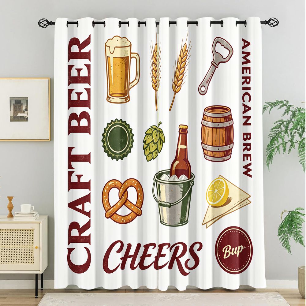 Vintage Craft Beer Theme Print – обзор и цена Craft Beer & Wine U-