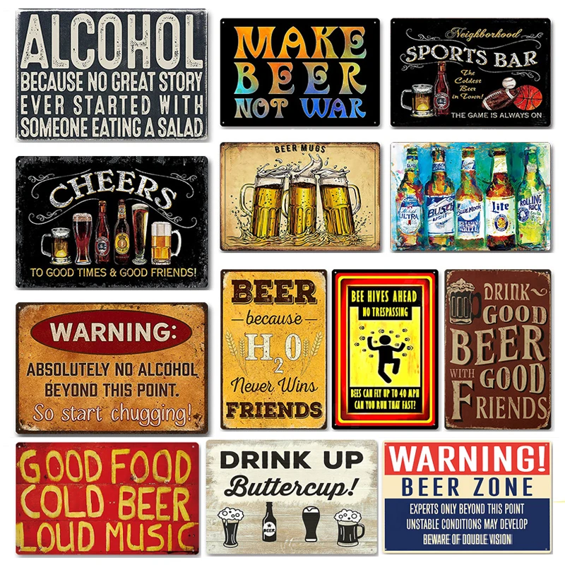 Metal Sign Bar Pub BBQ Shop Wa – обзор и цена Wine Beer Pub