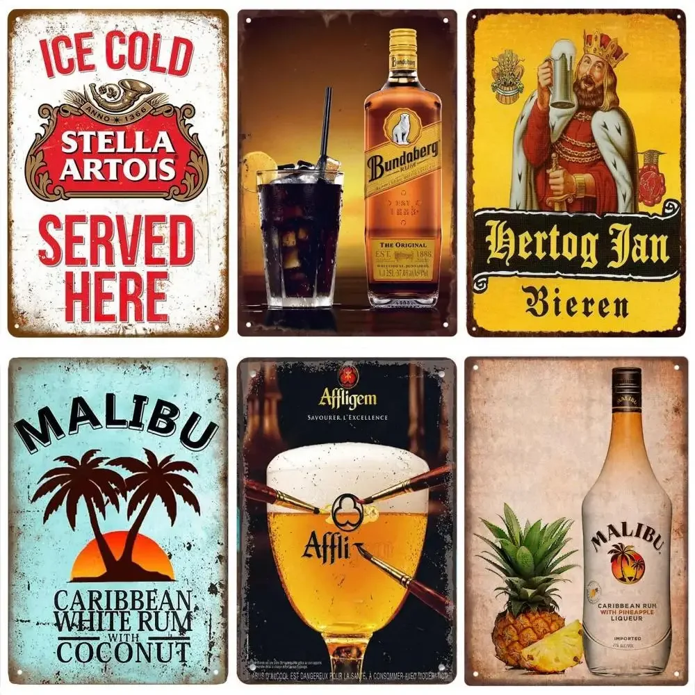 Retro Beer Brand MALIBU Wine M – обзор и цена Wine Beer Pub