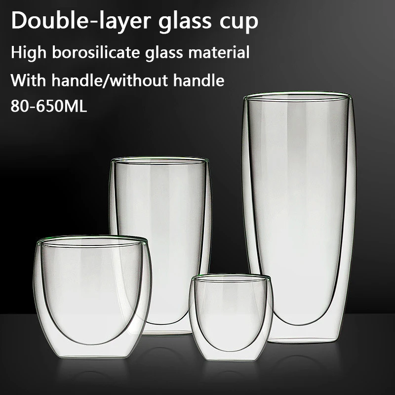 Transparent Glass Coffee Cup M – обзор и цена Wine Vodka Beer
