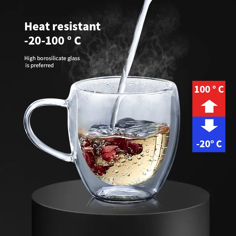 Transparent Glass Coffee Cup M – обзор и цена Wine Vodka Beer