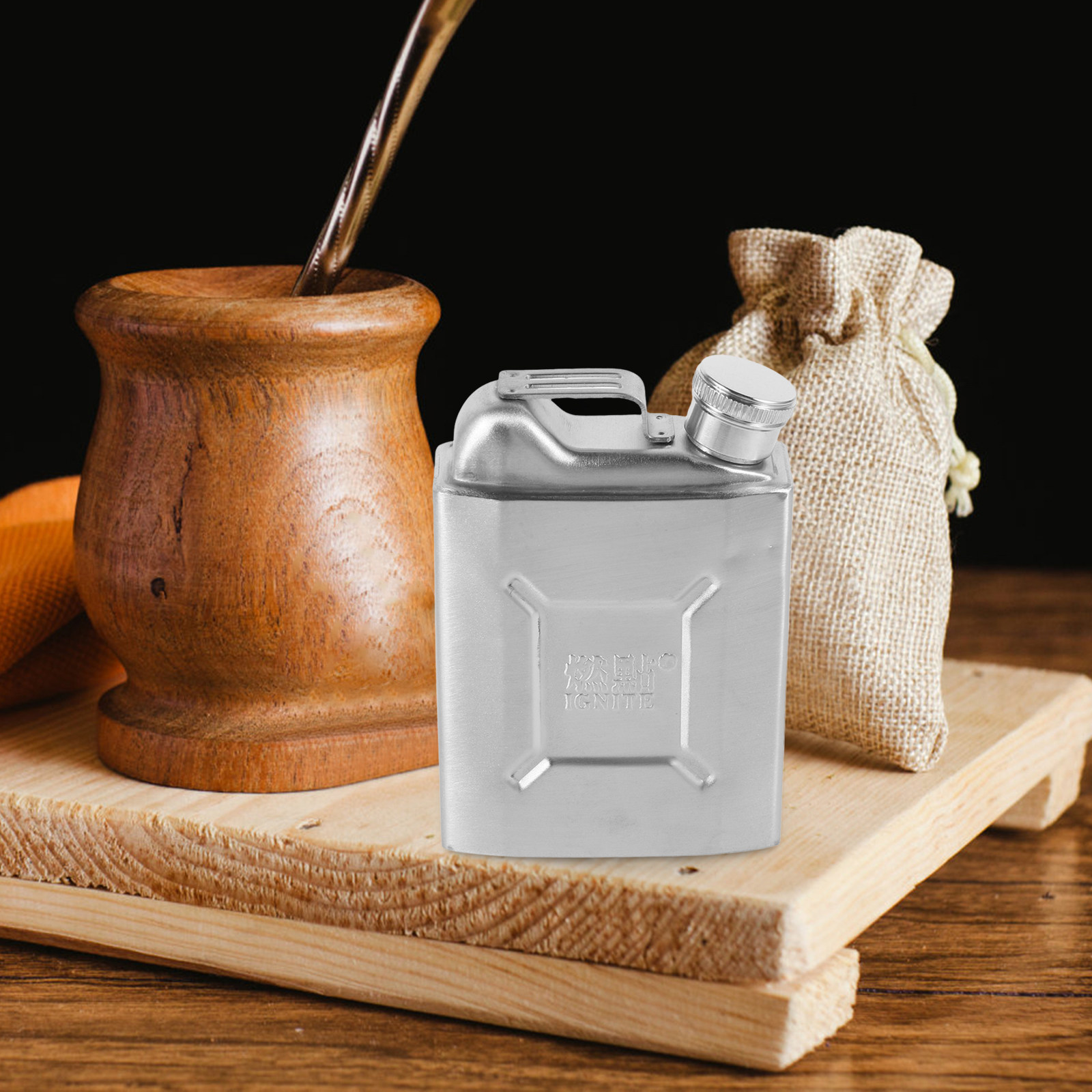 150Ml Mini Stainless Steel Fla – обзор и цена Wine Beer Rum