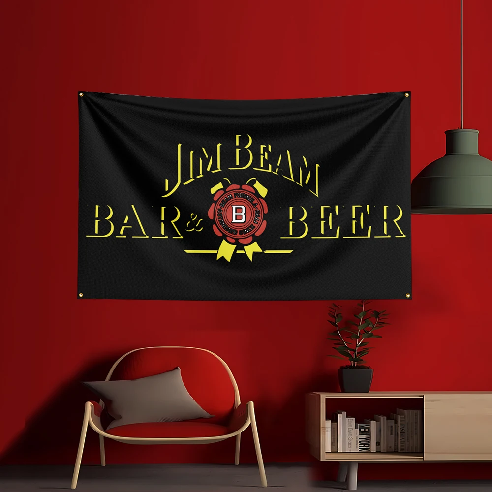 90X150CM Whisky-J-jim beams Fl – обзор и цена Wine Beer Rum
