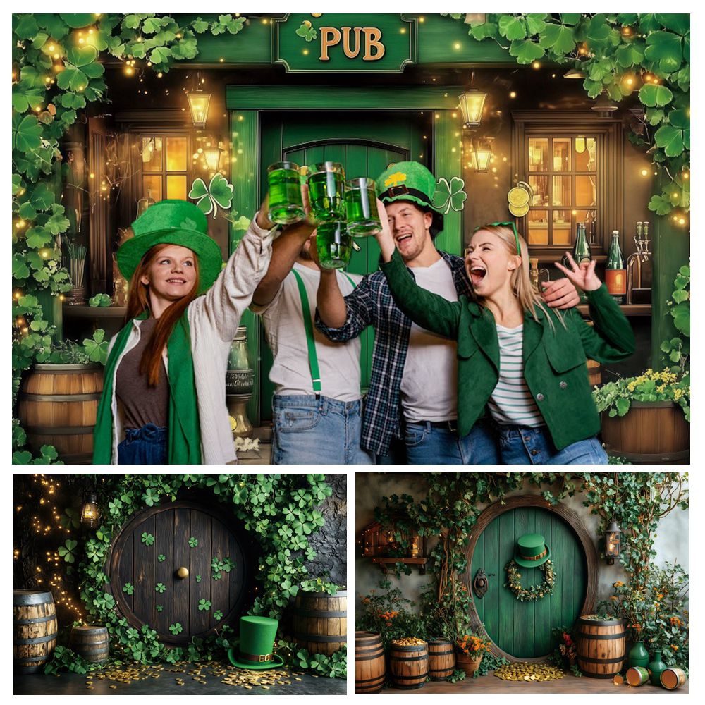 St. Patrick's Day Backdrop Ban – обзор и цена Wine Beer Pub