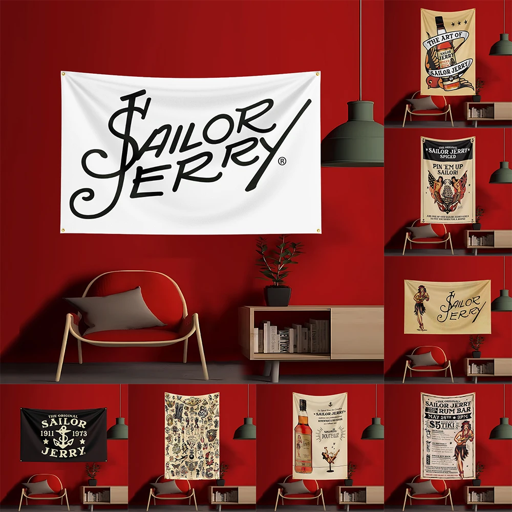 90X150CM S-Sailor Jerrys rum F – обзор и цена Wine Beer Rum