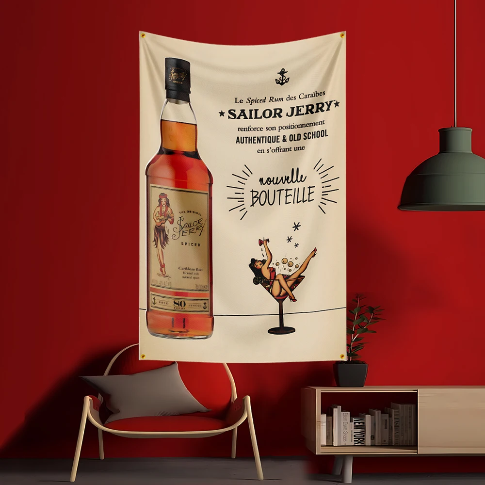90X150CM S-Sailor Jerrys rum F – обзор и цена Wine Beer Rum