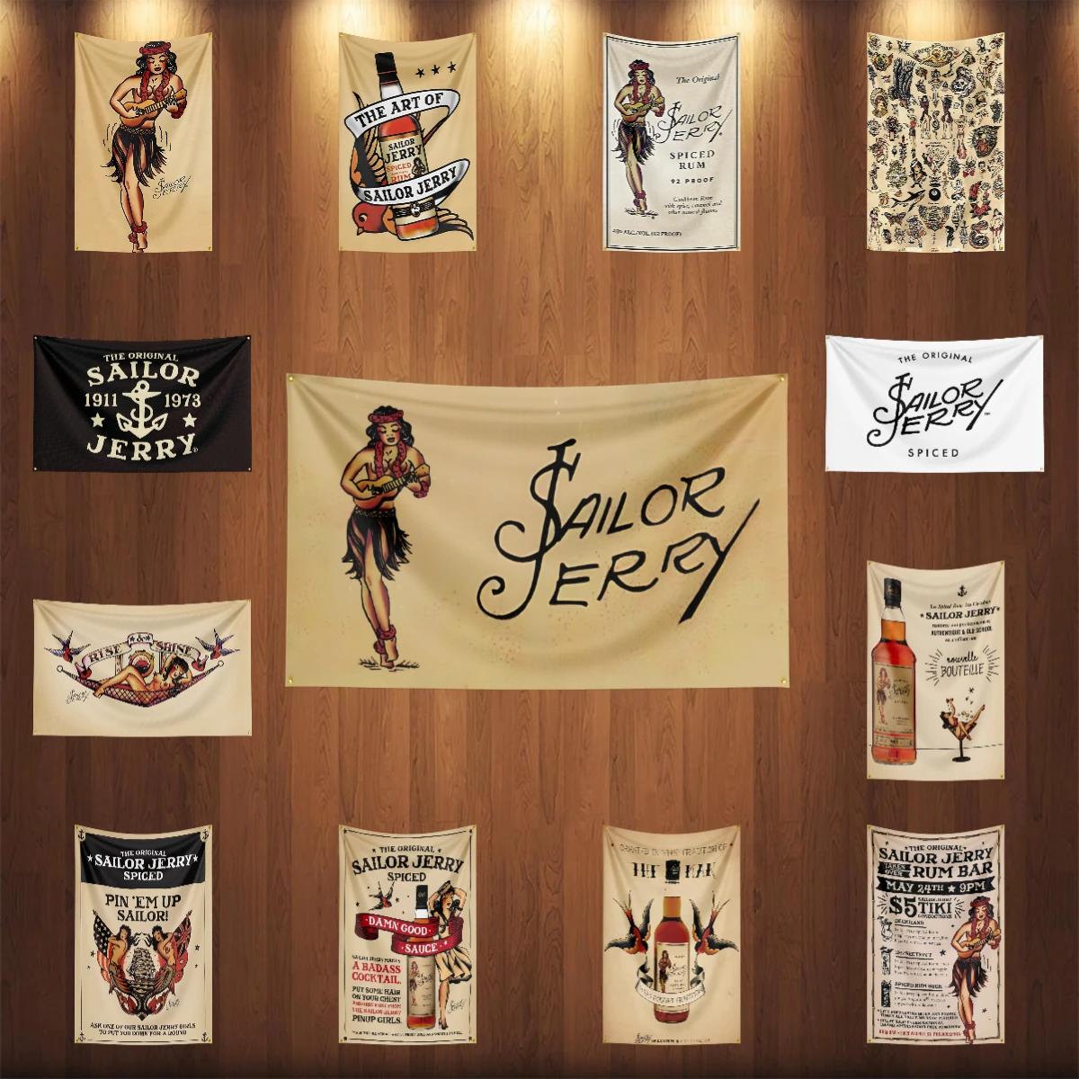 3×5ft S-Sailor Jerrys rum Flag – обзор и цена Wine Beer Rum