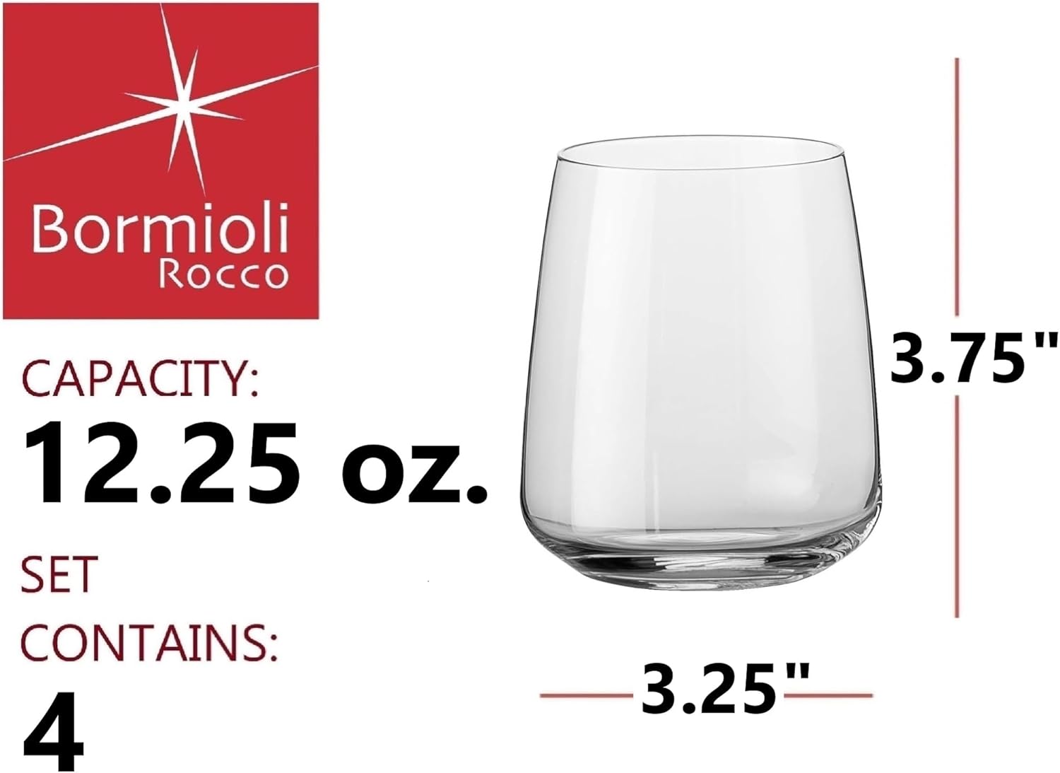 Stemless Wine Glasses Set of 4 – обзор и цена Wine Glass Set Crystal
