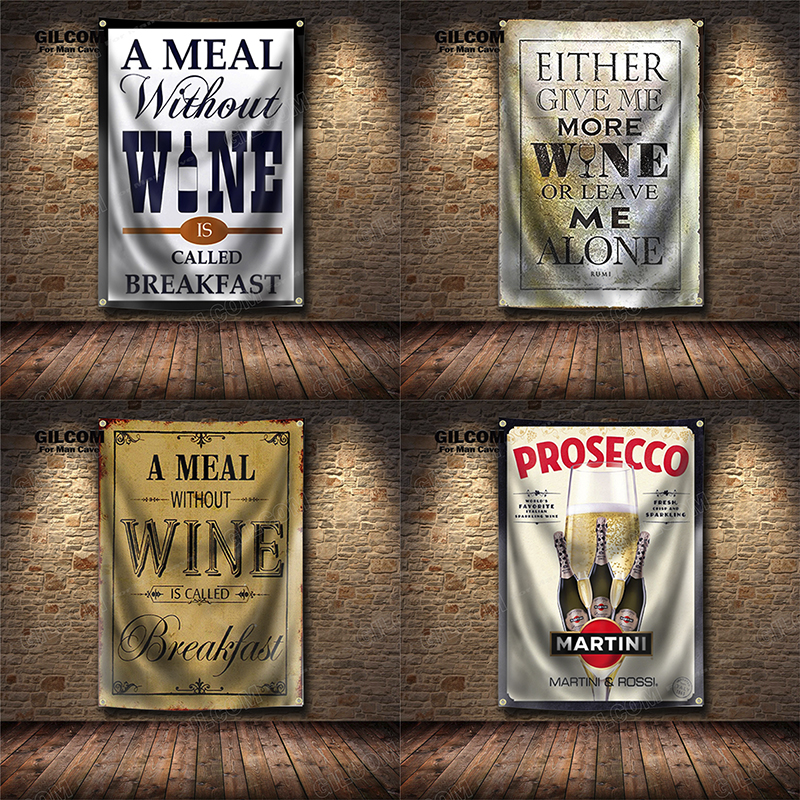 Wine Banner Flag Glass Beer Fo – обзор и цена Wine Beer Pub