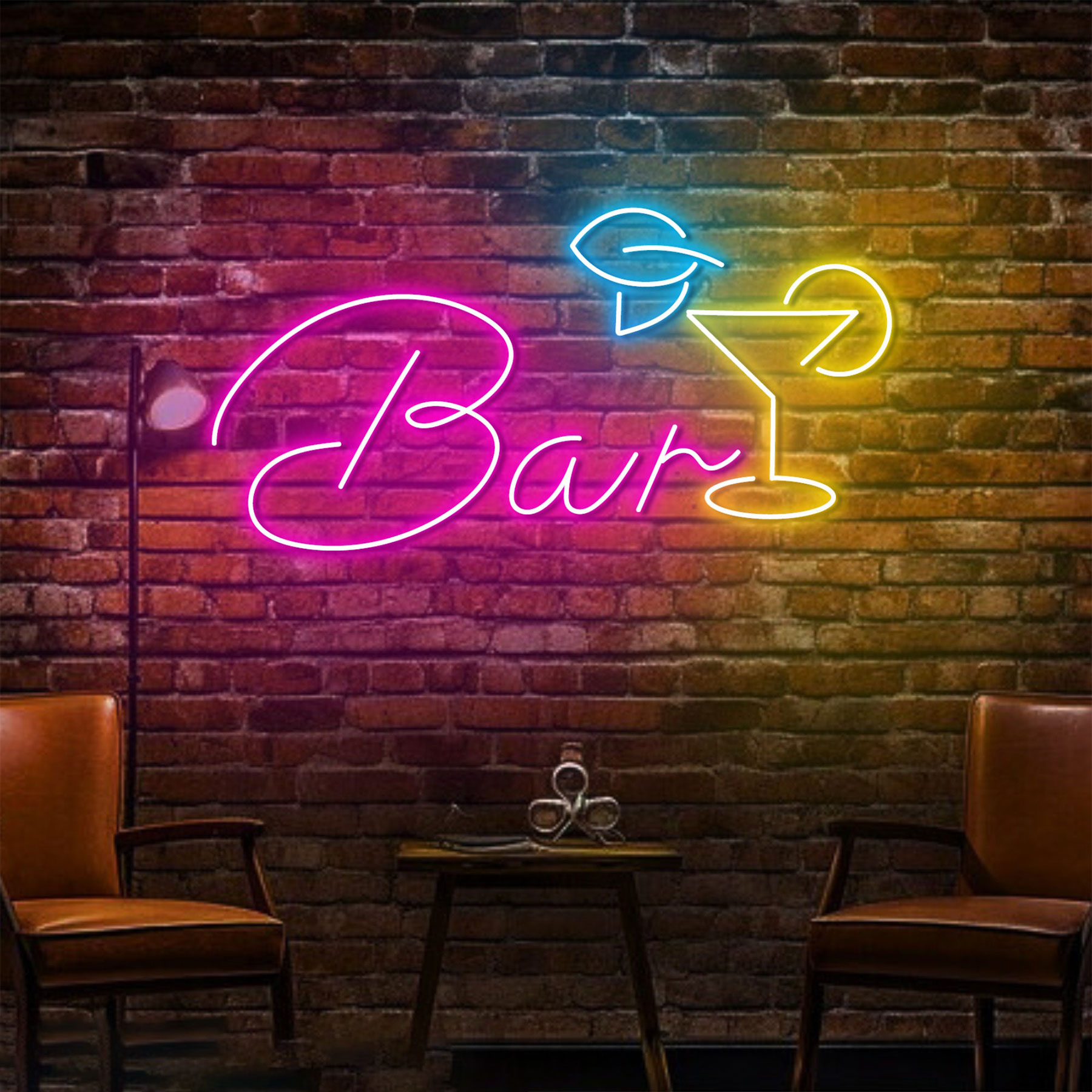 Open Bar Neon Sign Cocktail Ba – обзор и цена Wine Beer Pub