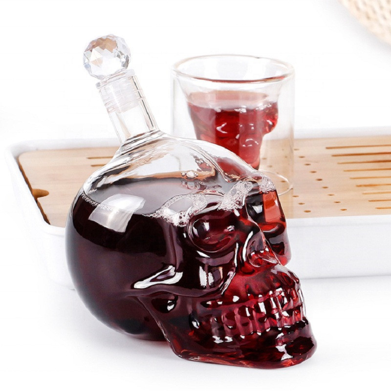 Creative Skull Head Decanter C – обзор и цена Wine Vodka Beer