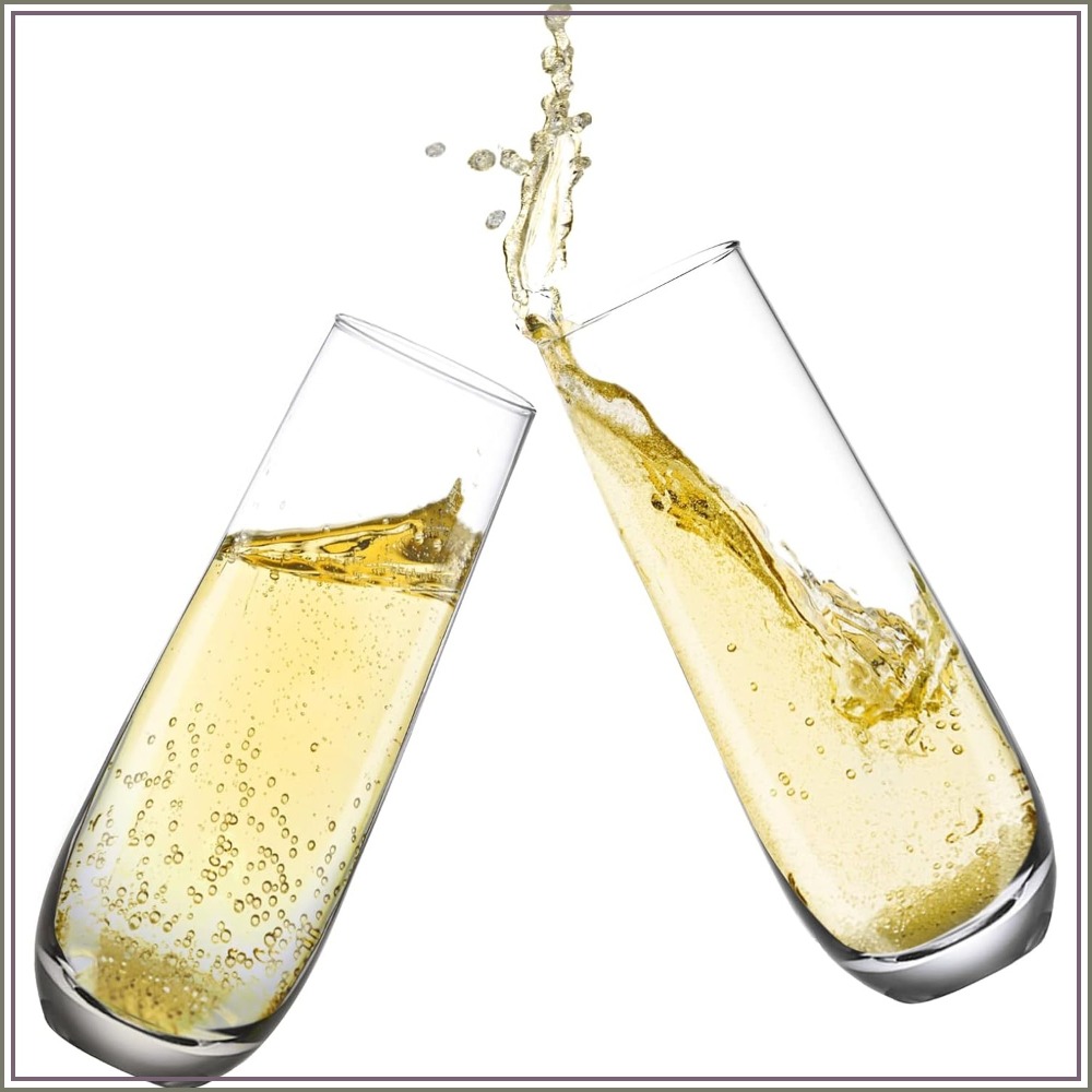 Hand Blown Crystal Champagne F – обзор и цена Wine Glass Set Crystal