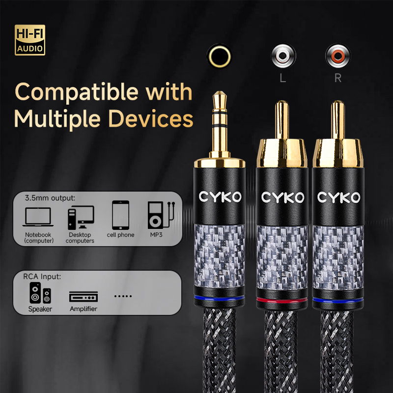CYKO Hifi 6N OFC Audio Cable 3 – обзор и цена Wine Xo
