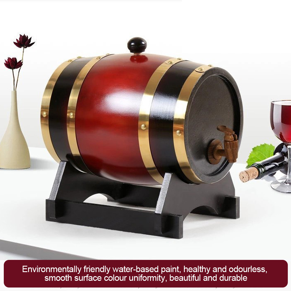 3L Wine Barrel With Faucet For – обзор и цена Wine Beer Rum