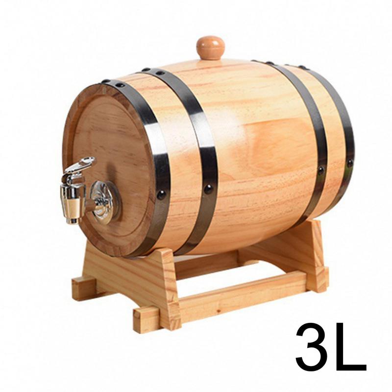 1L/1.5L/3L Wooden Wine Barrel  – обзор и цена Wine Beer Rum