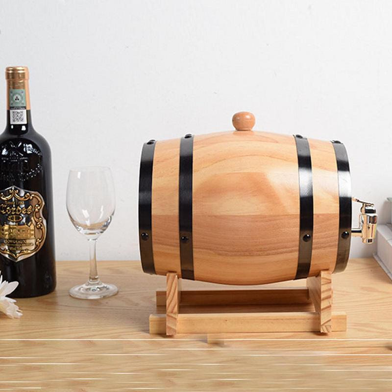 1L/1.5L/3L Wooden Wine Barrel  – обзор и цена Wine Beer Rum