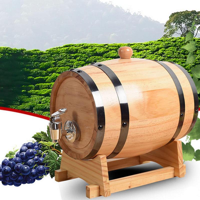 1L/1.5L/3L Wooden Wine Barrel  – обзор и цена Wine Beer Rum