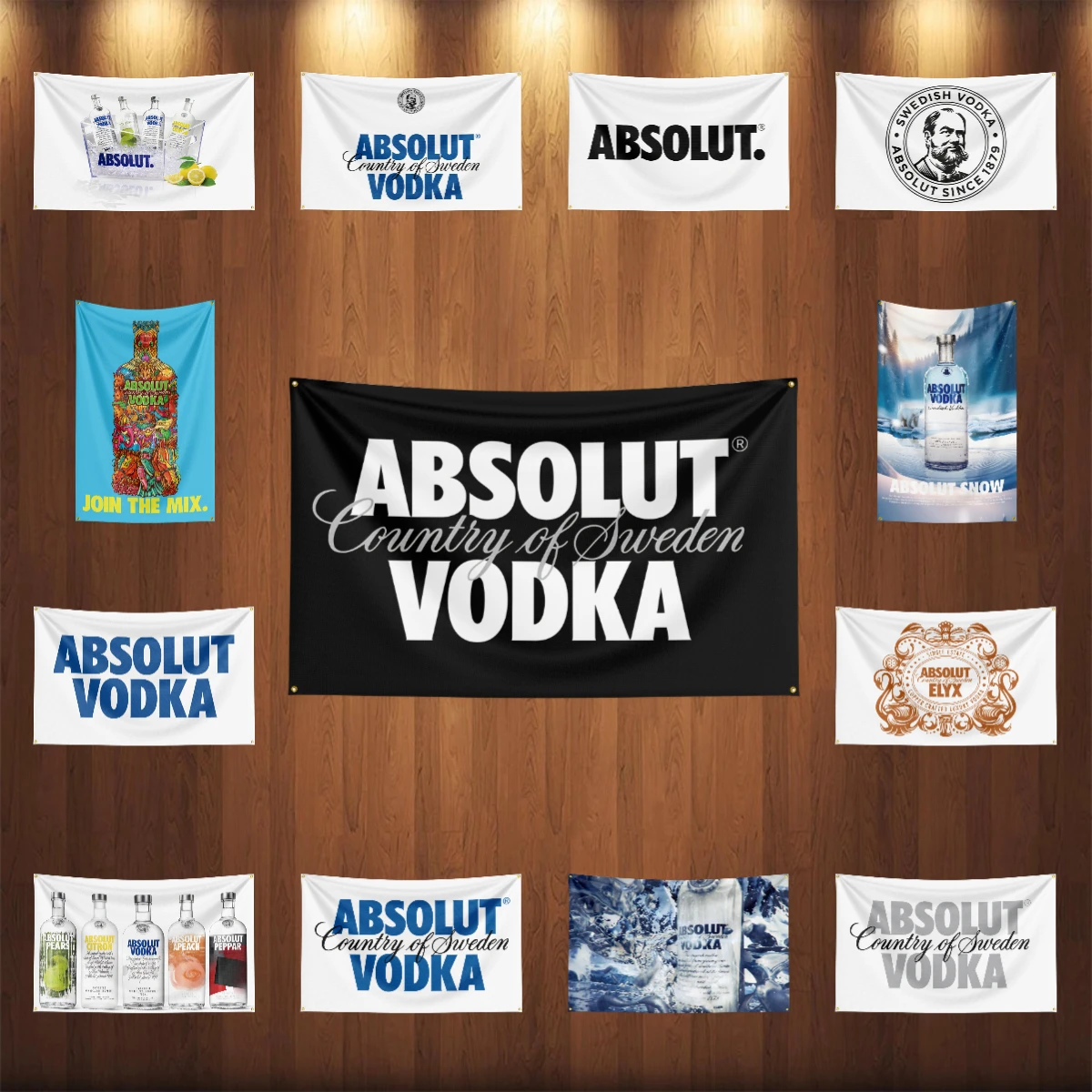 3×5ft A-Absolut Vodkas Flag Po – обзор и цена Wine Beer Rum