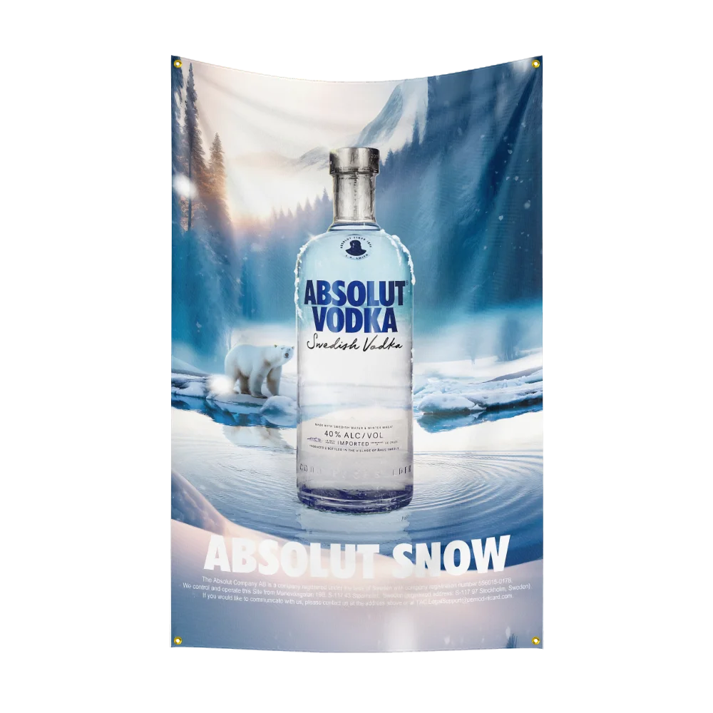 3×5ft A-Absolut Vodkas Flag Po – обзор и цена Wine Beer Rum