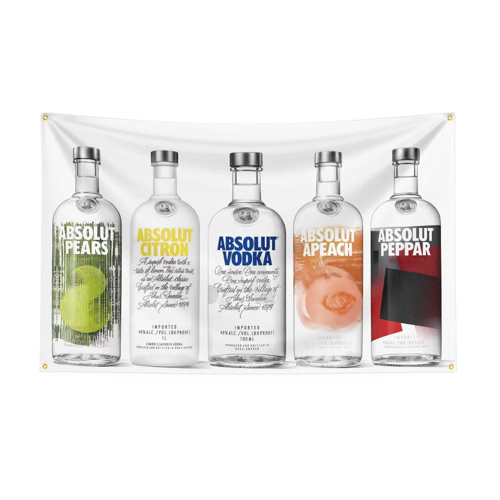 3×5ft A-Absolut Vodkas Flag Po – обзор и цена Wine Beer Rum