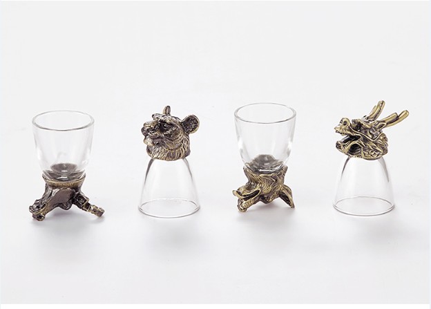 Luxury 12 Zodiac Animal Head C – обзор и цена Wine Glass Set Crystal