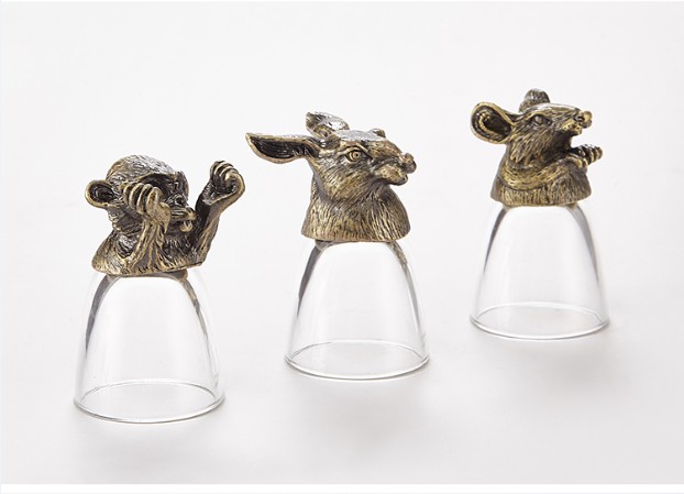 Luxury 12 Zodiac Animal Head C – обзор и цена Wine Glass Set Crystal