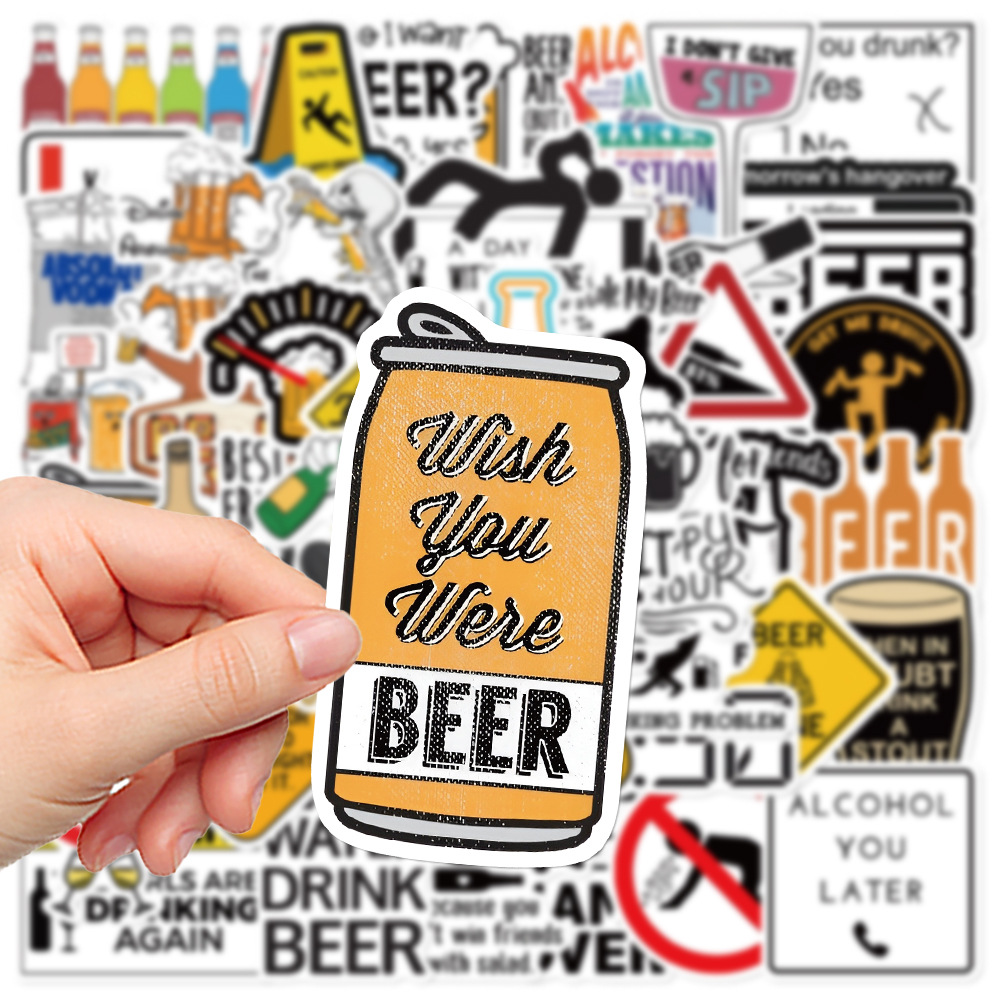 10/30/52PCS Funny Alcoholism V – обзор и цена Wine Vodka Beer