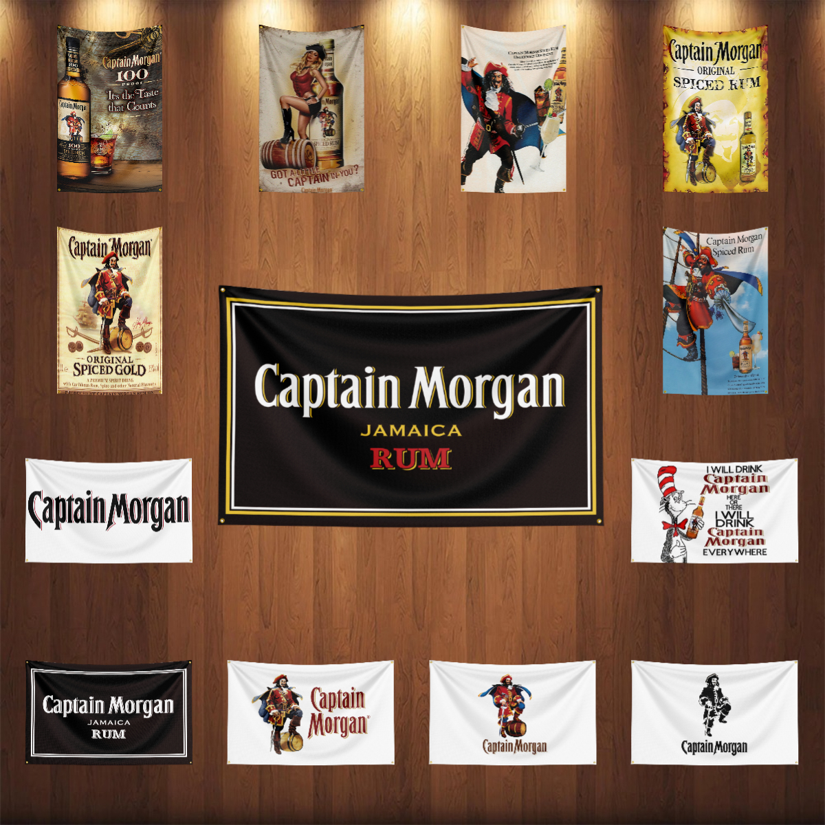 3×5ft C-Captain Morgans rum Fl – обзор и цена Wine Beer Rum