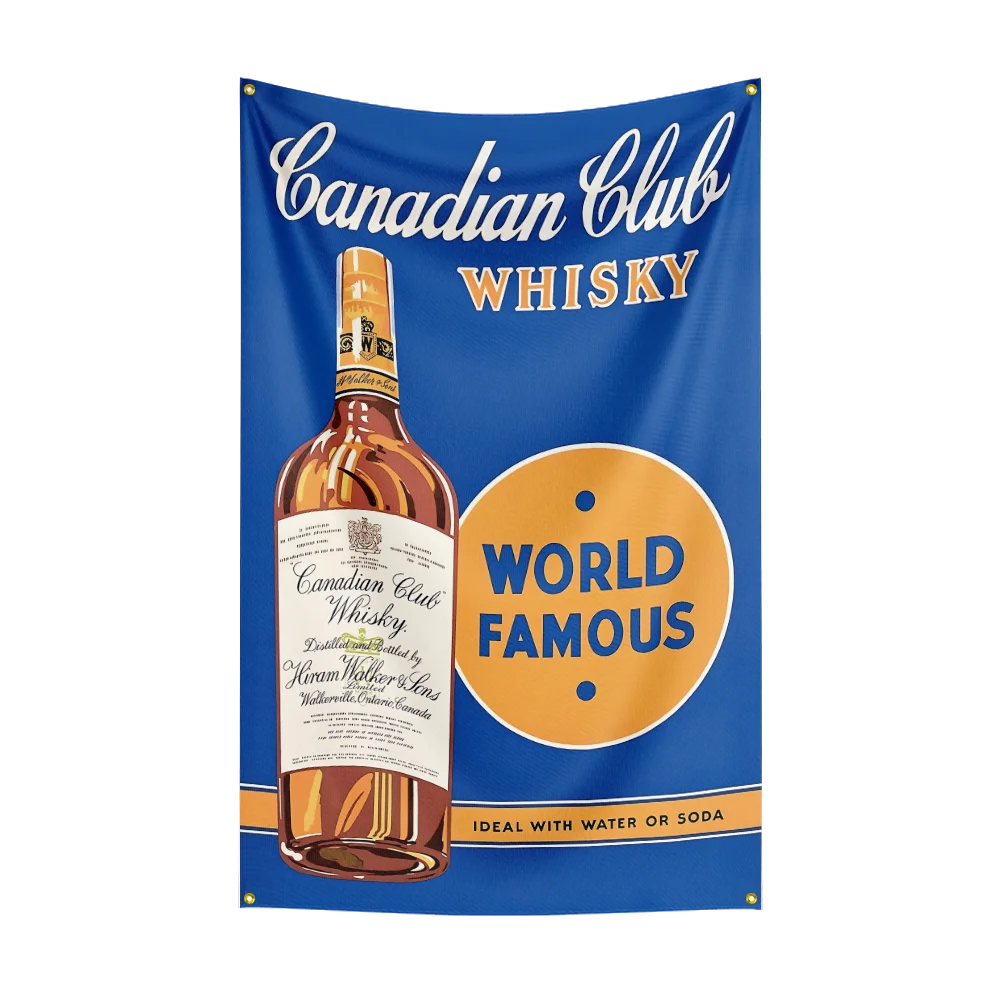 3×5ft whisky C-canadian clubs  – обзор и цена Wine Beer Rum