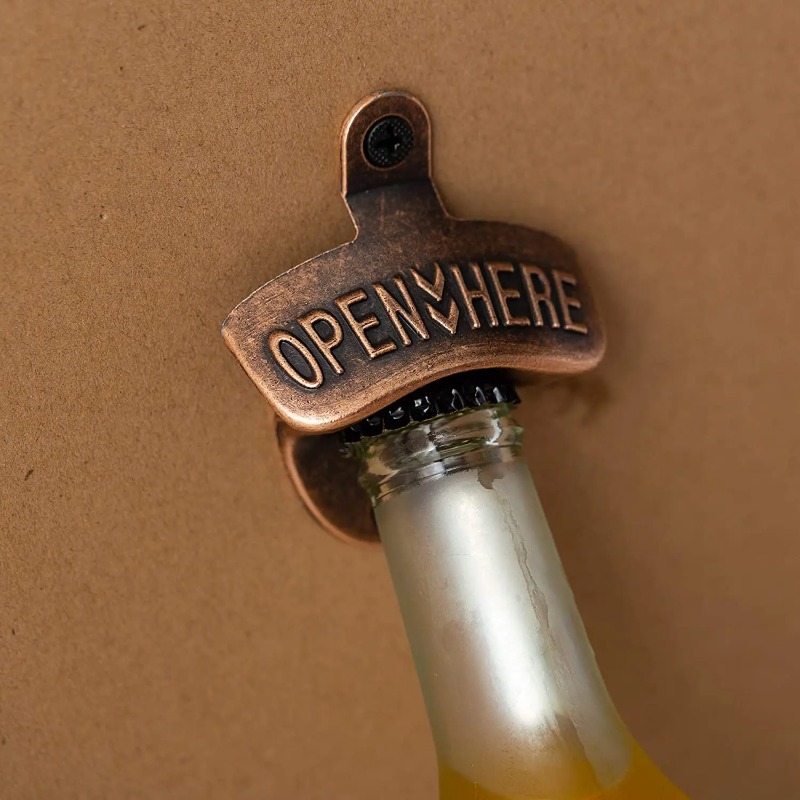 Retro Wall Mounted Bottle Open – обзор и цена Wine Beer Pub